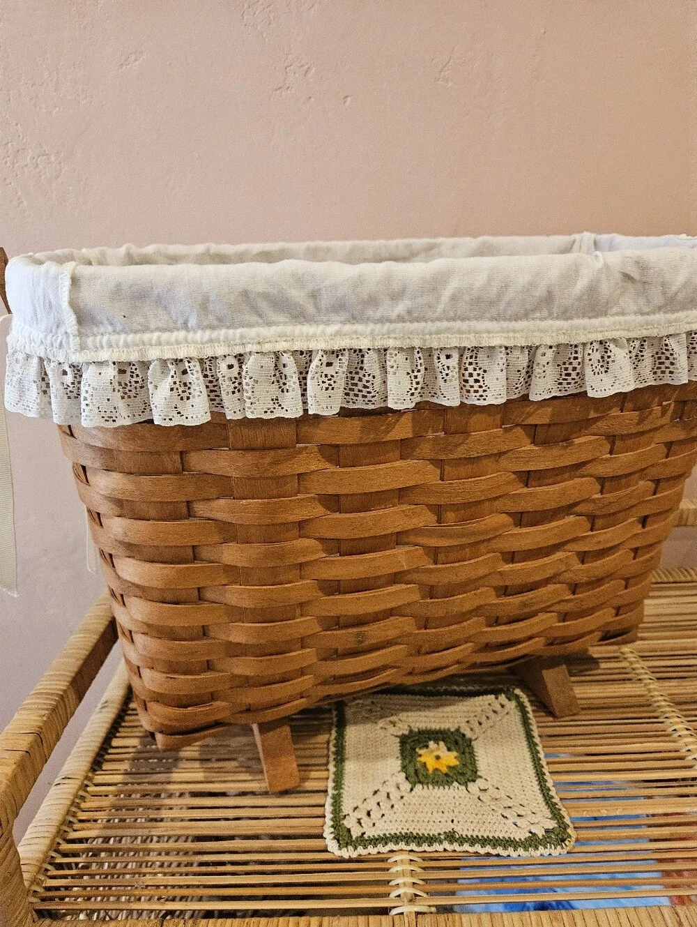 Longaberger Vintage Handled Basket